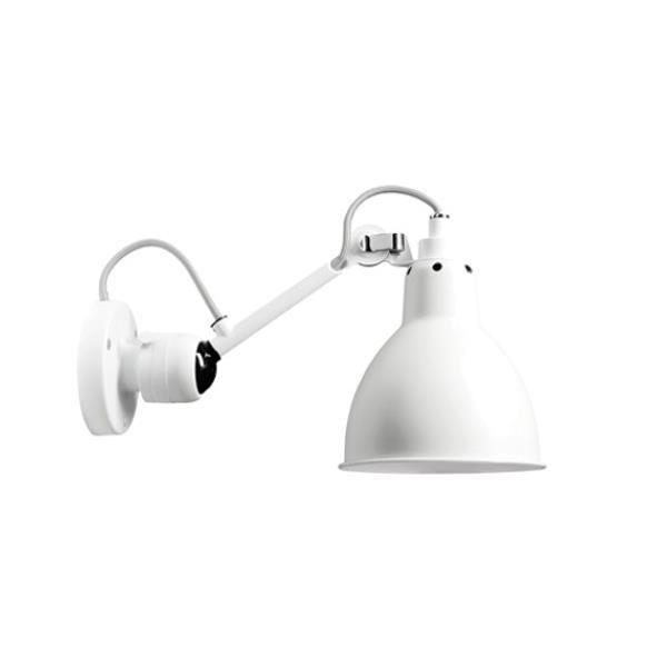 Lampe Gras N304 Vägglampa Vit & Vit Hardwired