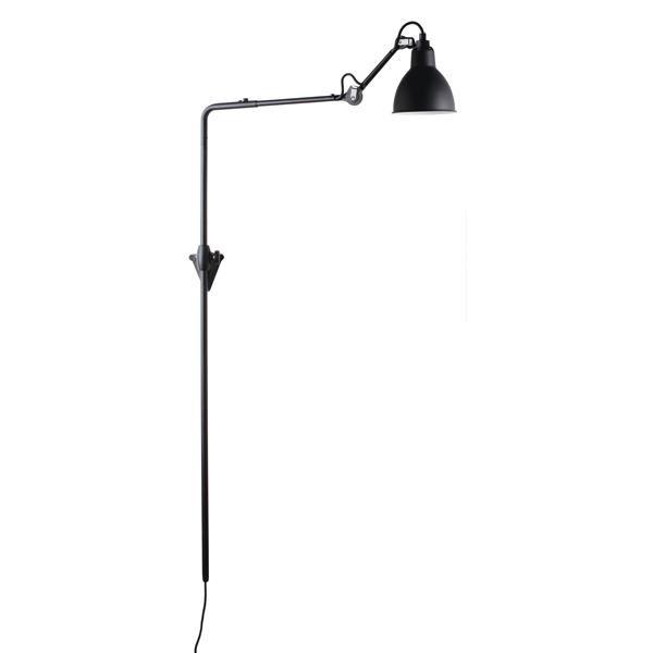 Lampe Gras N216 Applique Murale Noir Mat