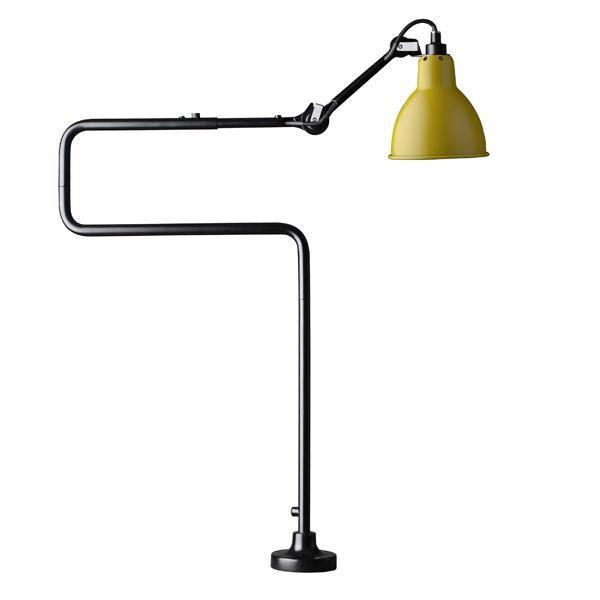 Lampe Gras N211/311 Lámpara de Mesa Negro mate/Amarillo Mate