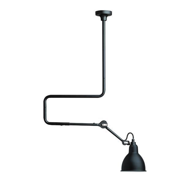 Lampe Gras N312 Plafoniera Nero Opaco