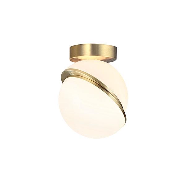 Billede af Lee Broom Mini Crescent Loftlampe Opal/Messing