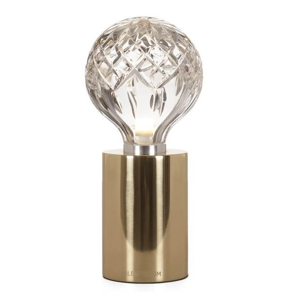 Lee Broom Crystal Bulb Tischlampe Transparent/Gold