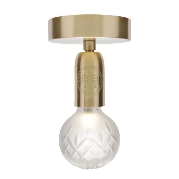 Lee Broom Crystal Bulb Lampa Sufitowa Matowa/ Mosiężna