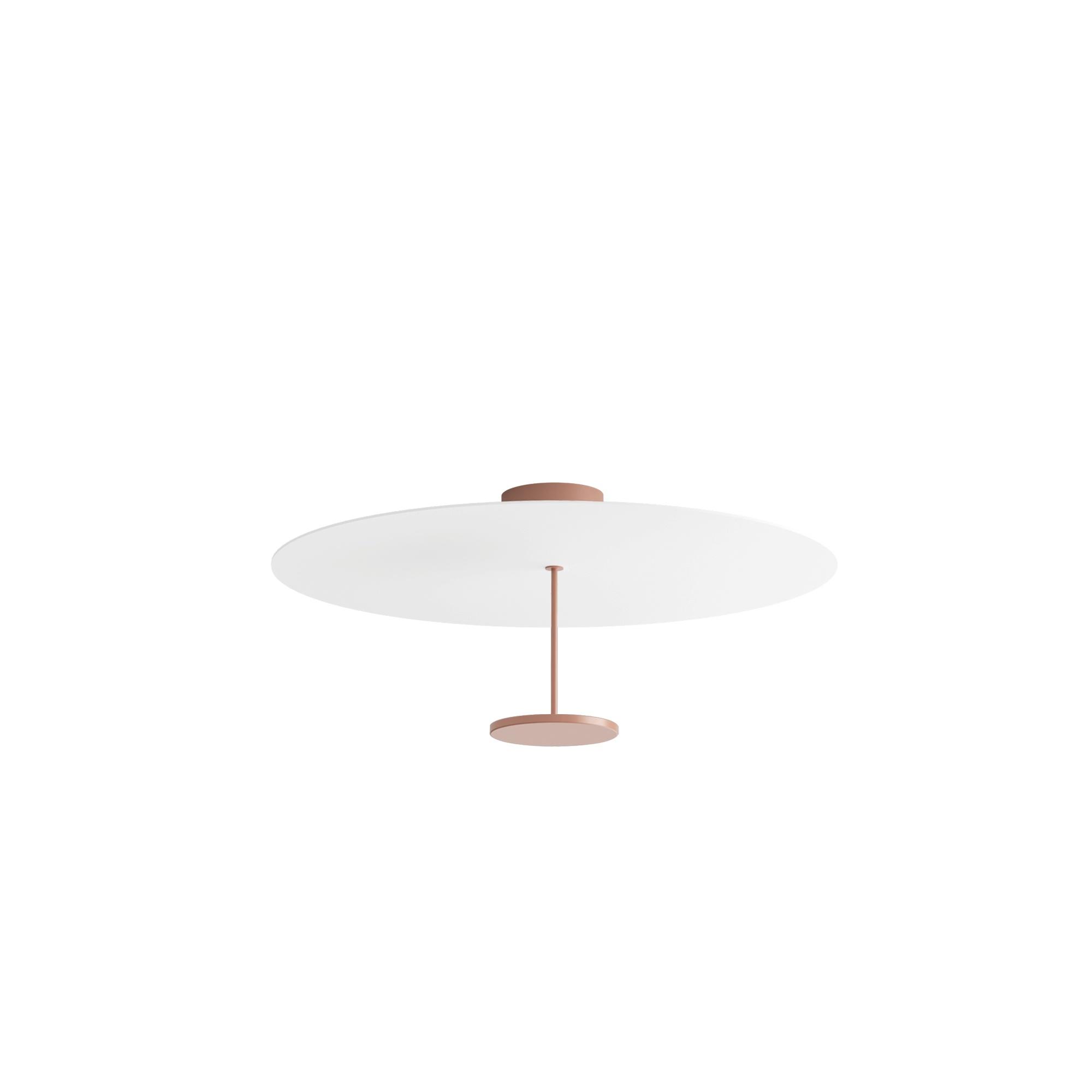 Lámpara de techo Linea Light Stilo_S Ø74 Beige Rojo