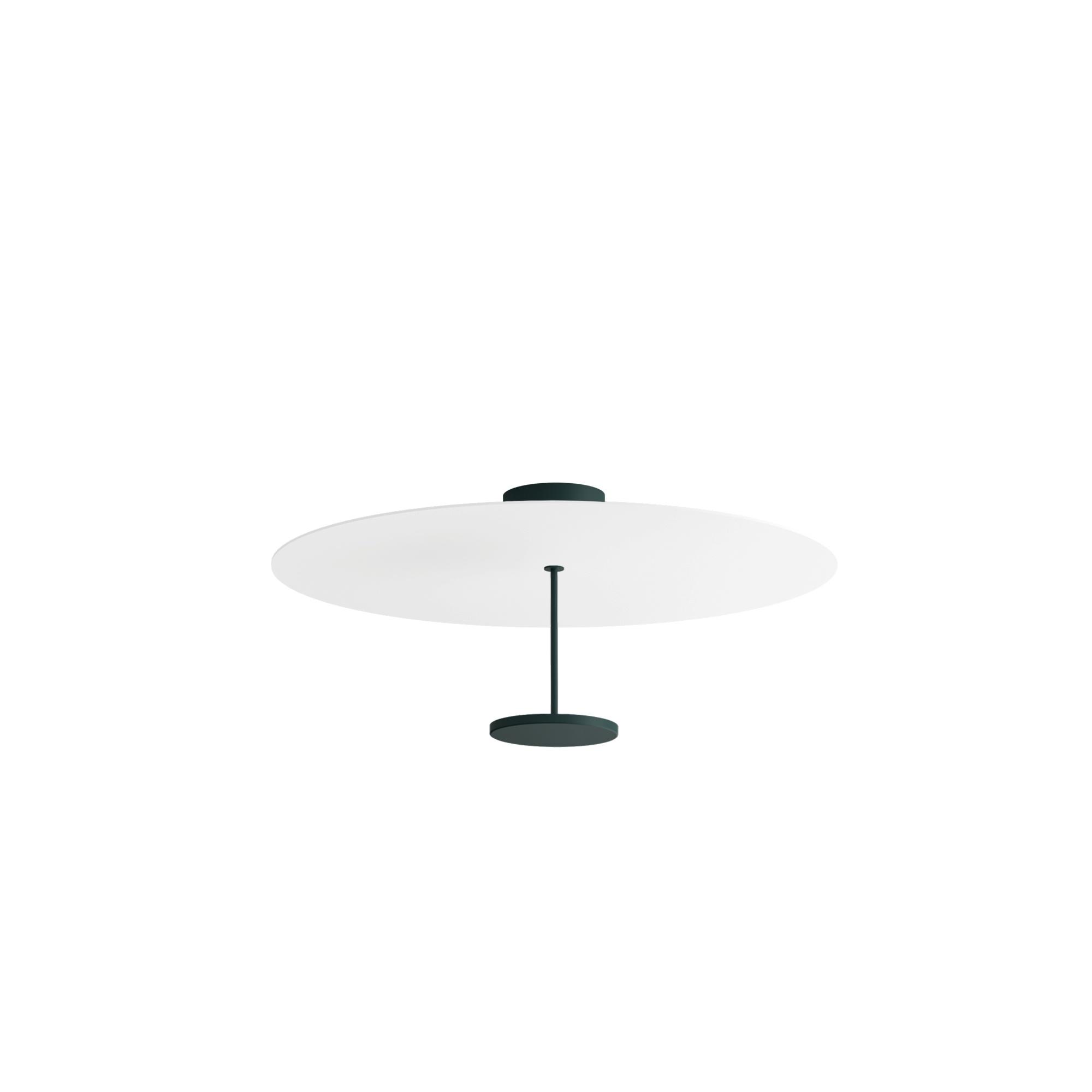 Lámpara de techo Linea Light Stilo_S Ø74 Verde Azul