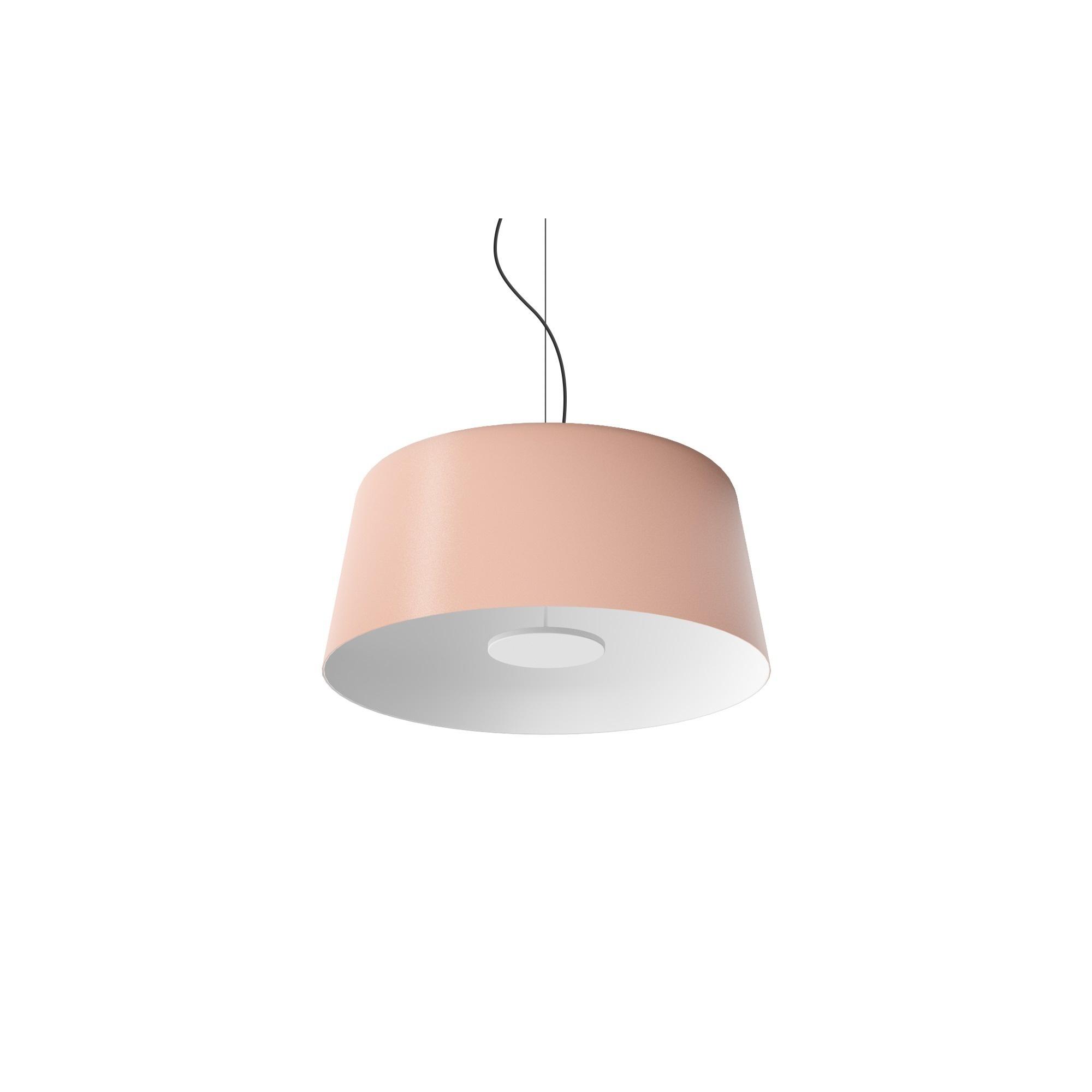Linea Light Delfi_P Lámpara colgante Ø65 Beige Rojo
