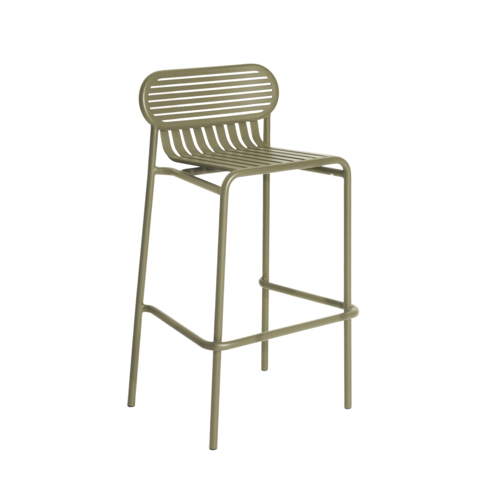 Petite Friture WEEK-END Tabouret de Bar H80 Vert Jade