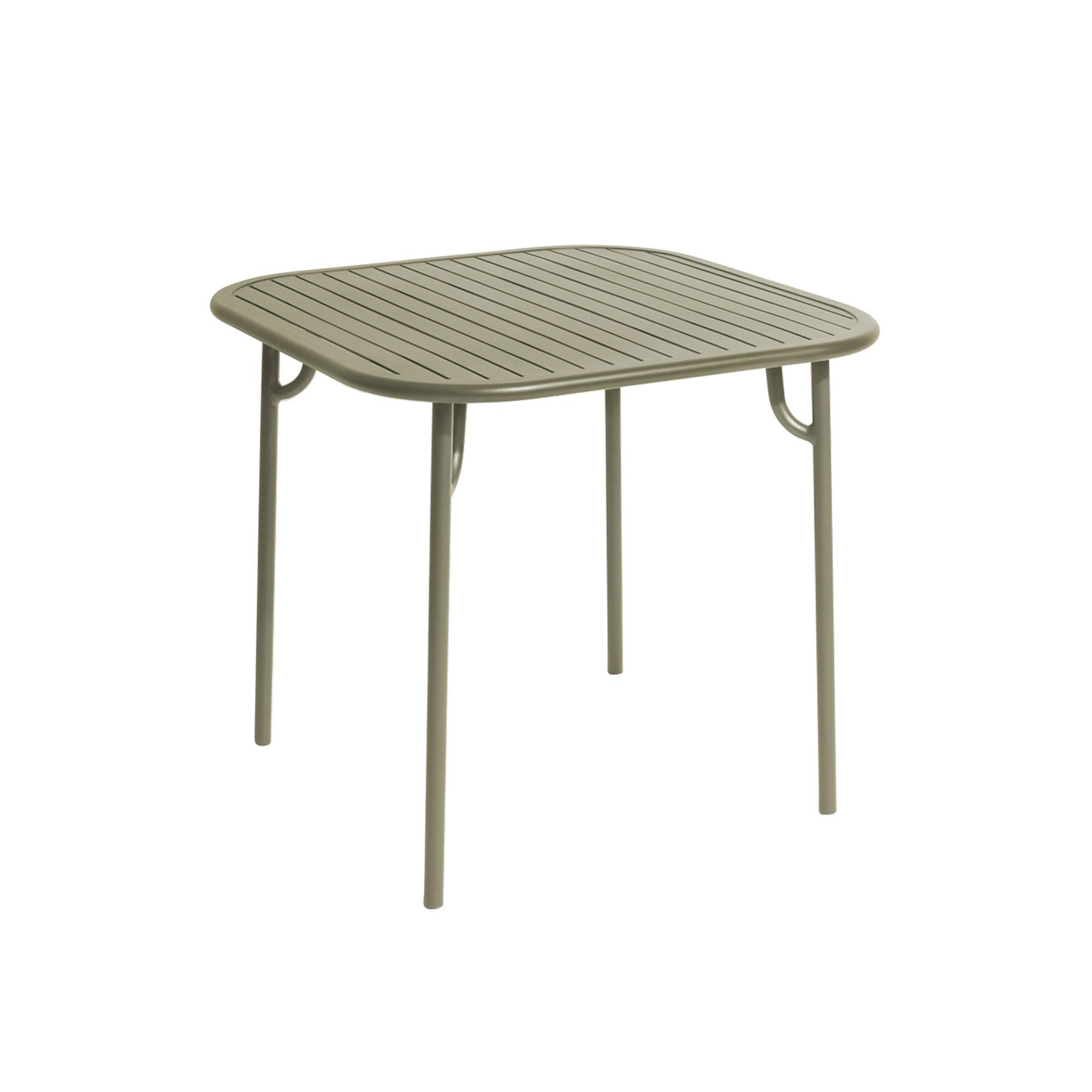 Petite Friture WEEK-END Square Table Jade Green