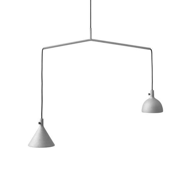 MENU Cast Pendel Shape 4 Aluminum