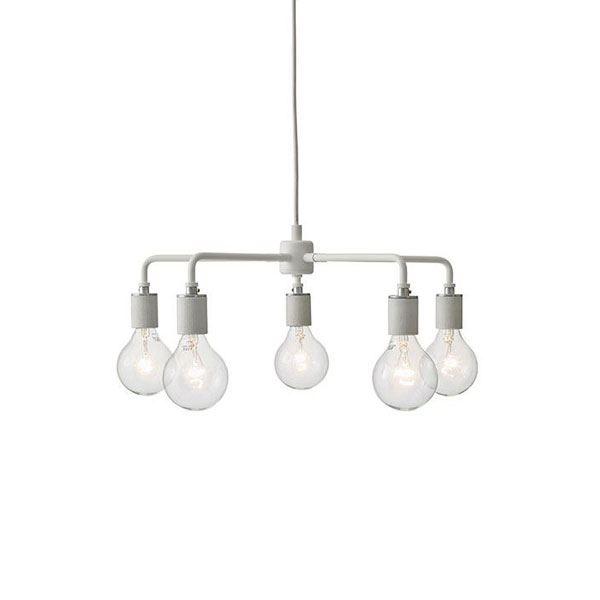 MENU Leonard Chandelier Pendel Hvid