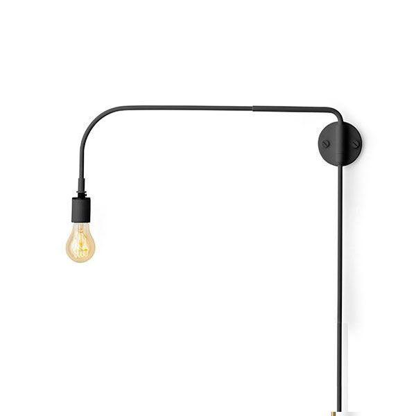 MENU Warren Wall Lamp Brushed Black