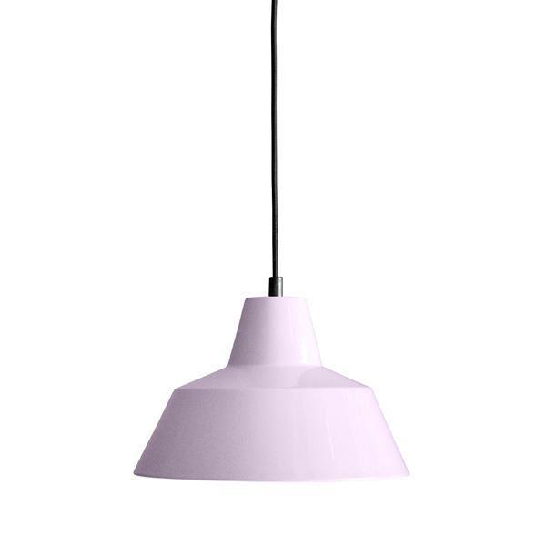 Made By Hand Værkstedslampe Pendel Lyserød W2