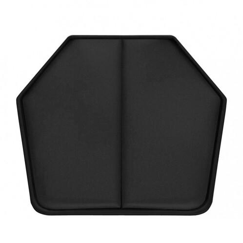 Magis Chair One Seat Cushion 2 Pcs. Black Leather