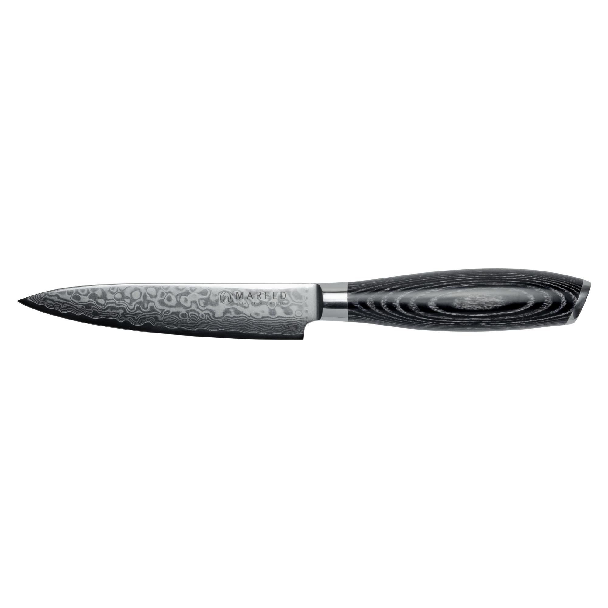 Mareld Akio Japanisches Universalmesser 13 cm Schwarz