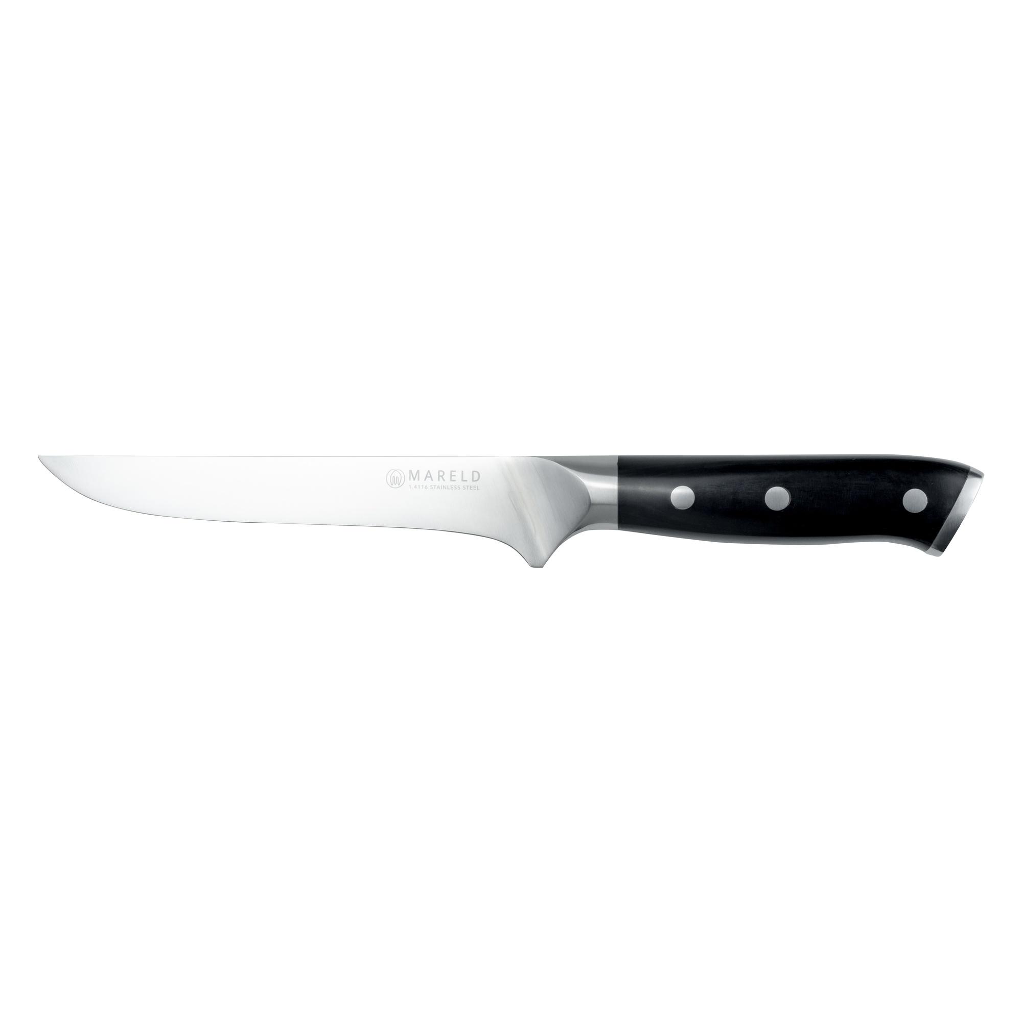 Mareld Europeisk Filetkniv 16 cm Sort