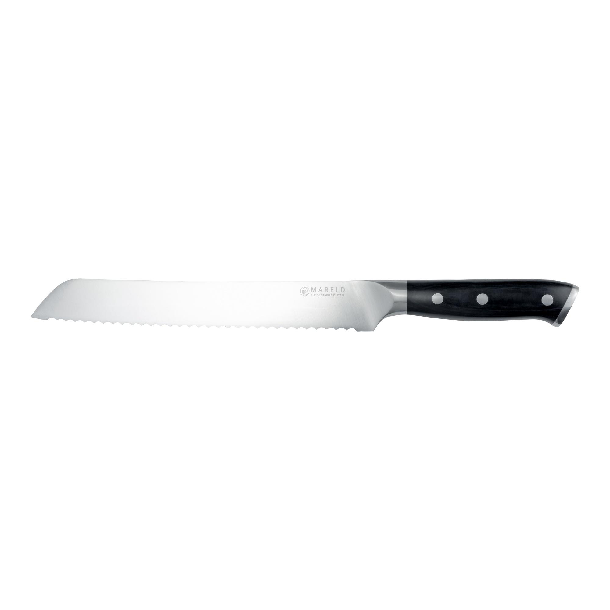 Mareld Europees Broodmes 23 cm Zwart