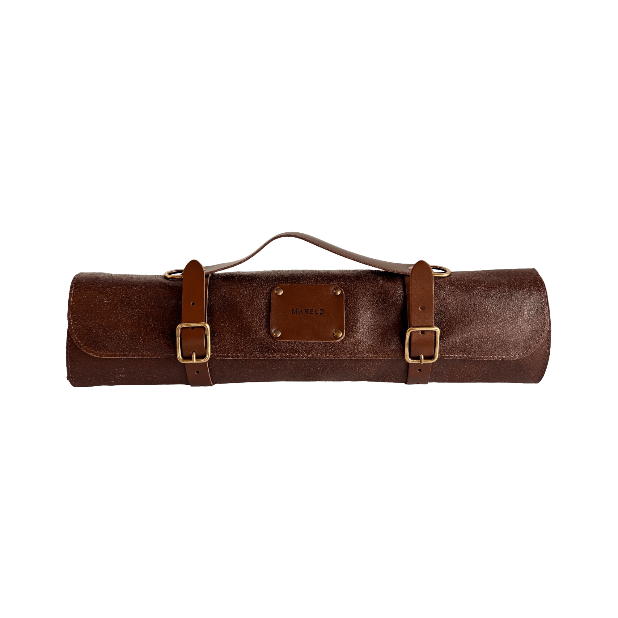 Mareld Messertasche mit 7 Fächern Braun