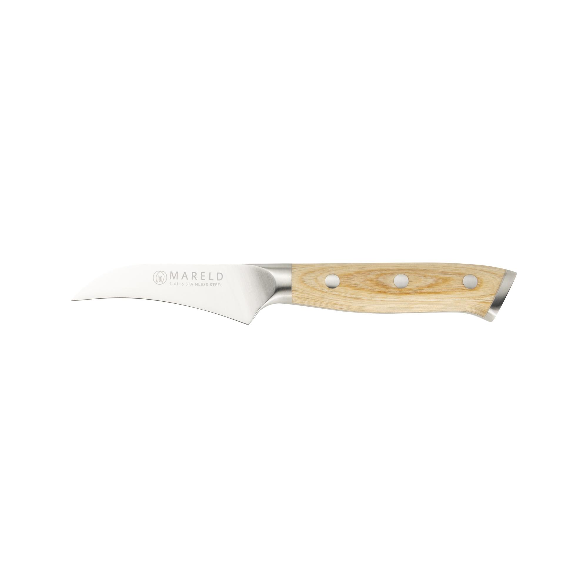 Mareld Europeisk Urtekniv 7 cm Lyst Tre