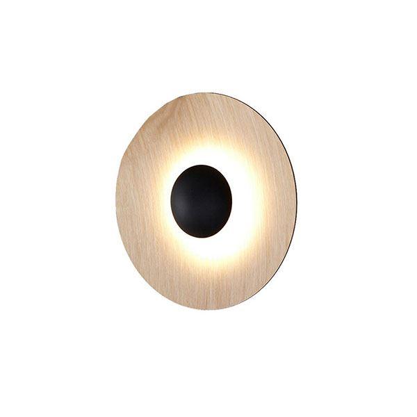 Marset Ginger 32 C Wall Lamp Oak & Oak