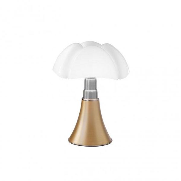 Lampe à Poser Martinelli Luce Pipistrello 1965 Mini Laiton