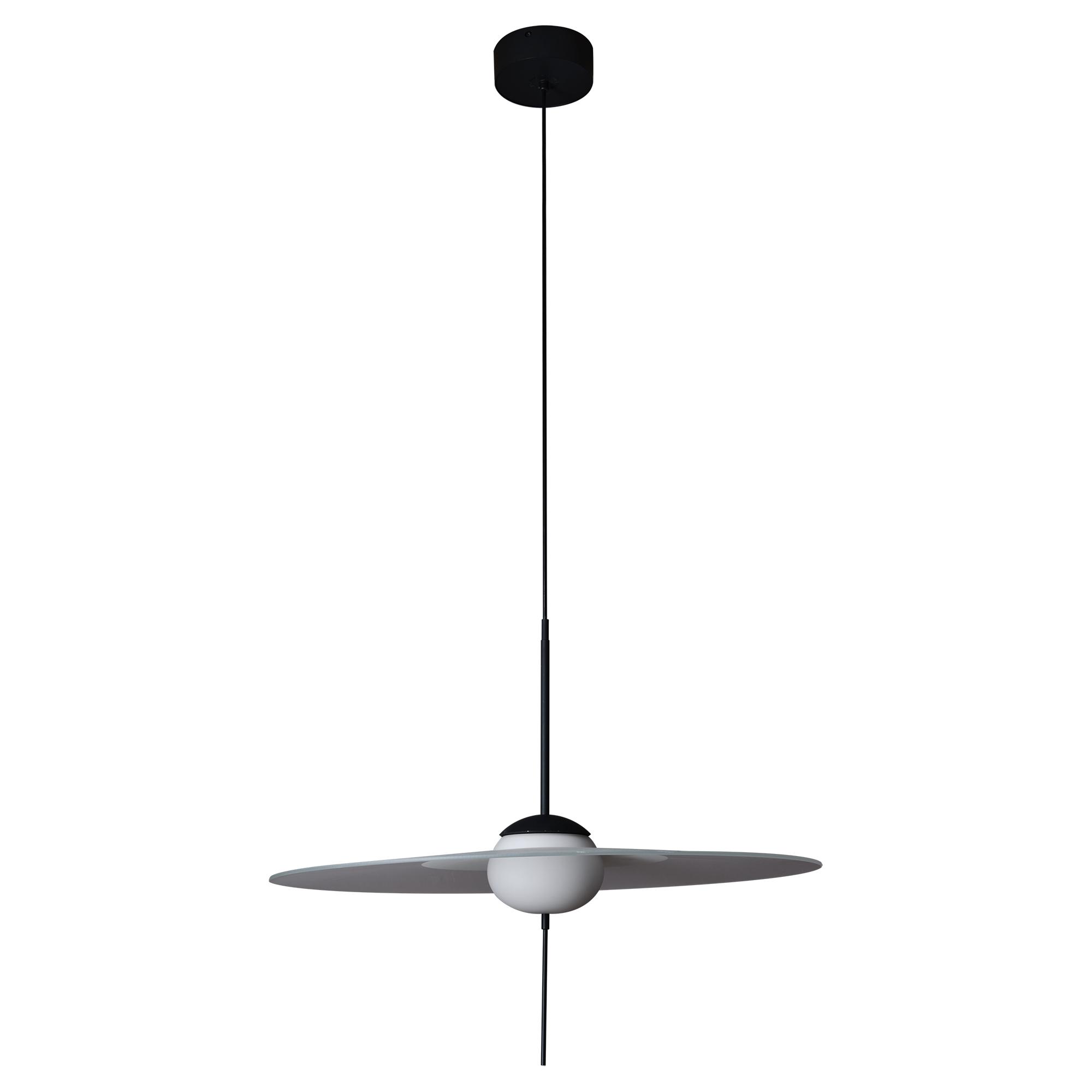 DCW Mono 600 Lampadario Nero/Bianco