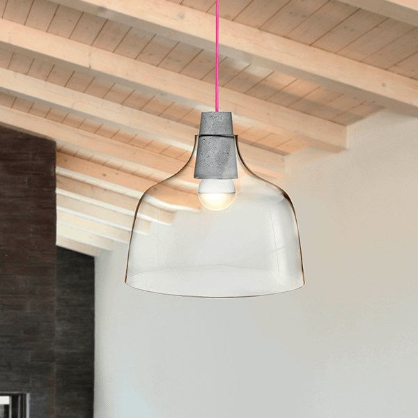 Nude Mira Pendel Klart Glas