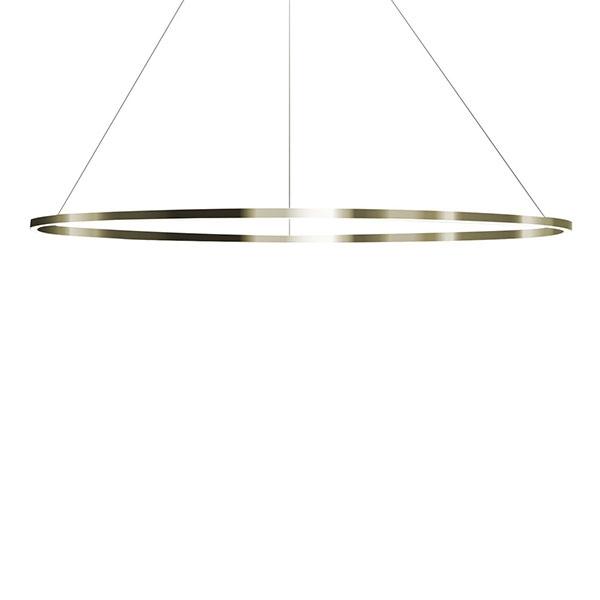 Nemo Ellisse Major Pendant Light Gold Polished/White Downlight 2700k