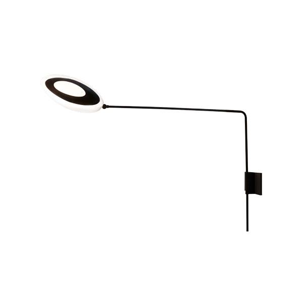 Nemo Olympia Applique Murale M. Arm Noir/ Blanc