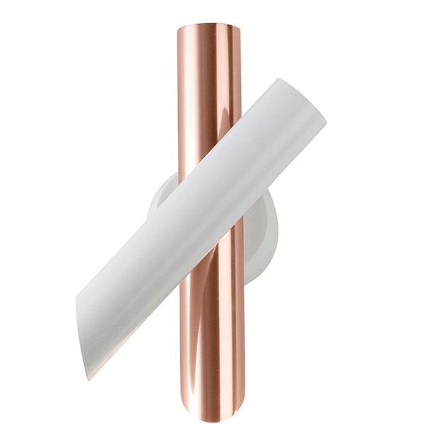 Nemo Tubes 2 Triac Lámpara de Pared Blanco/ Cobre