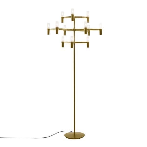 Nemo Crown Floor Lamp Gold