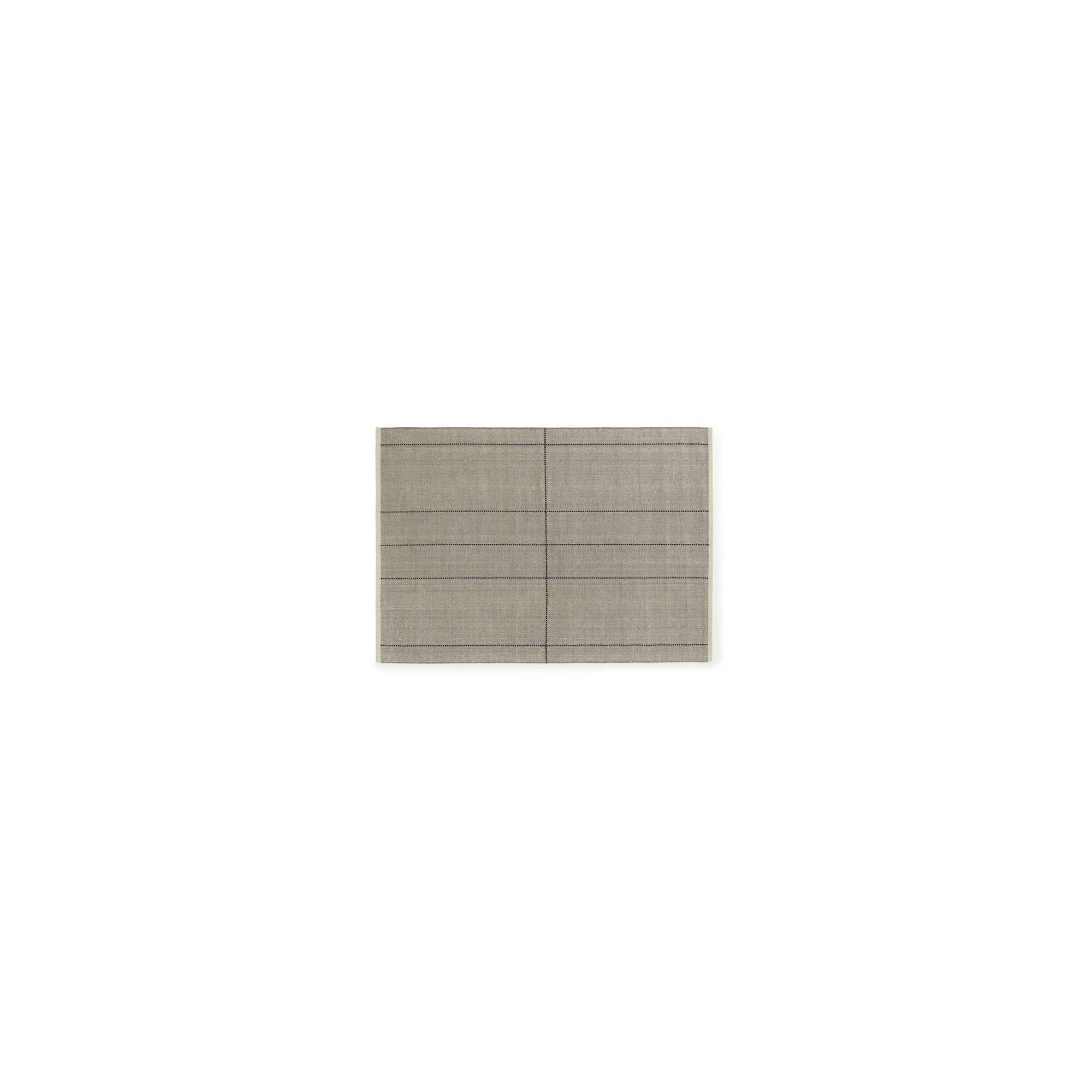 Normann Copenhagen Seam Gulvtæppe 170x240 Grey Tones