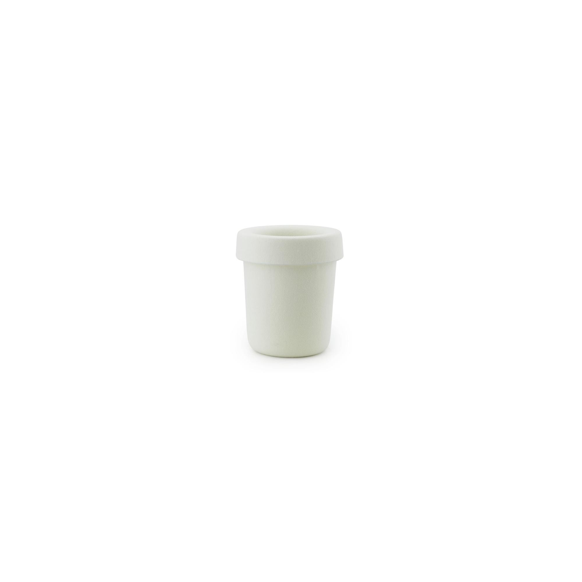 Normann Copenhagen Hide Office Trash Can Cream