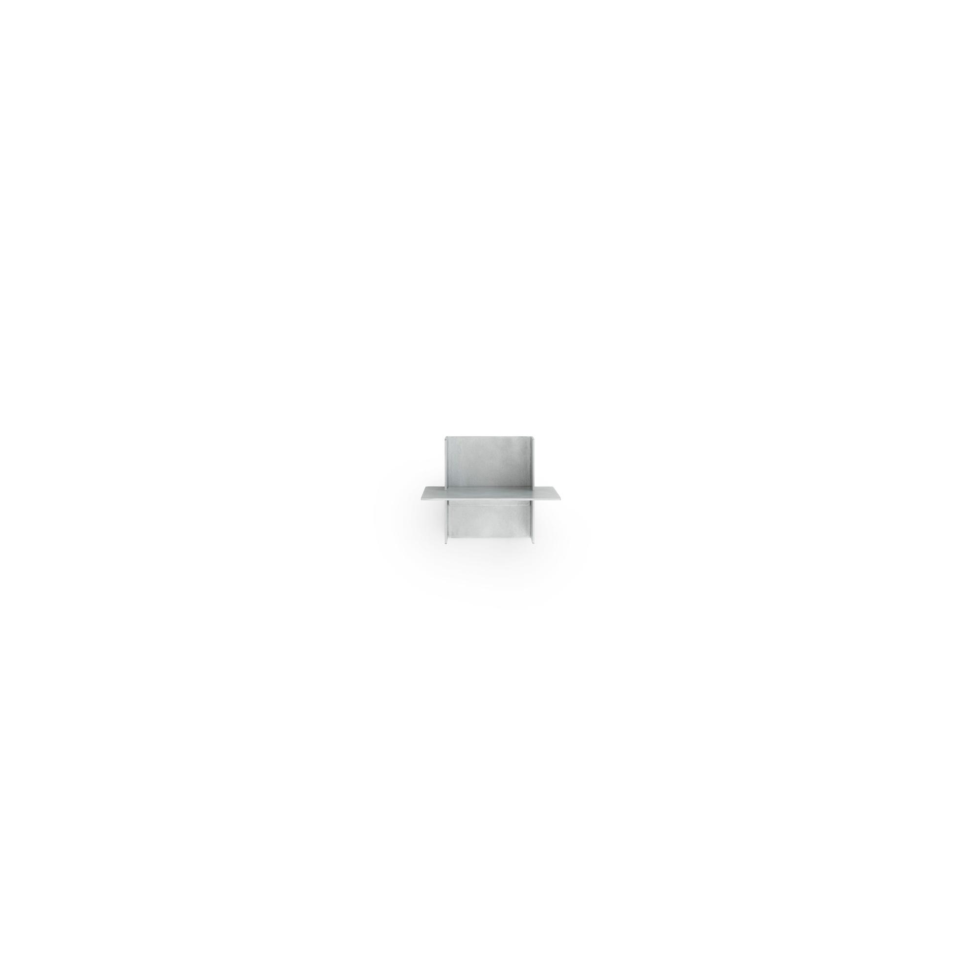 Normann Copenhagen Alu Shelf 25 cm Aluminiowy