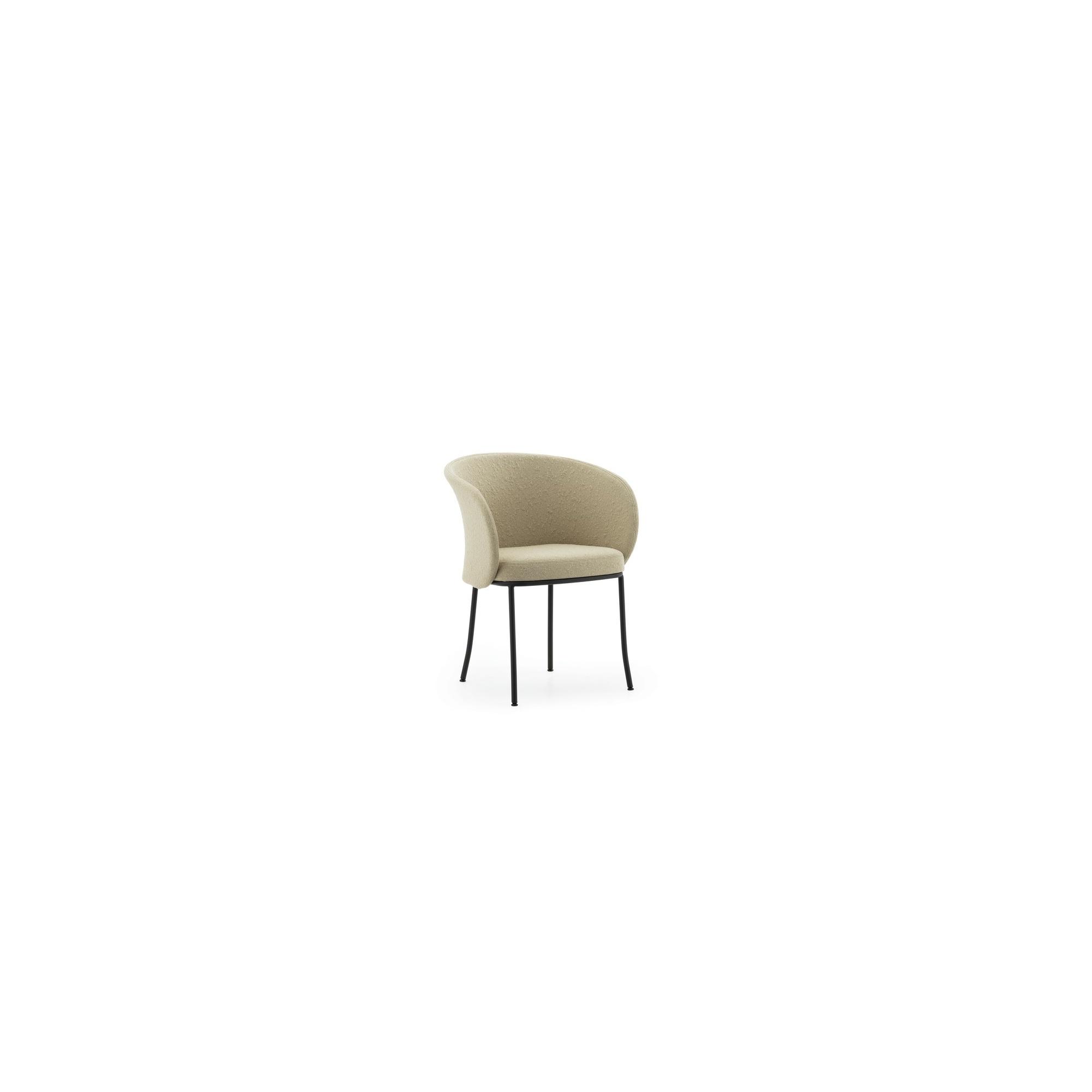Krzesło do jadalni Normann Copenhagen Knit Czarny/ Piaskowy