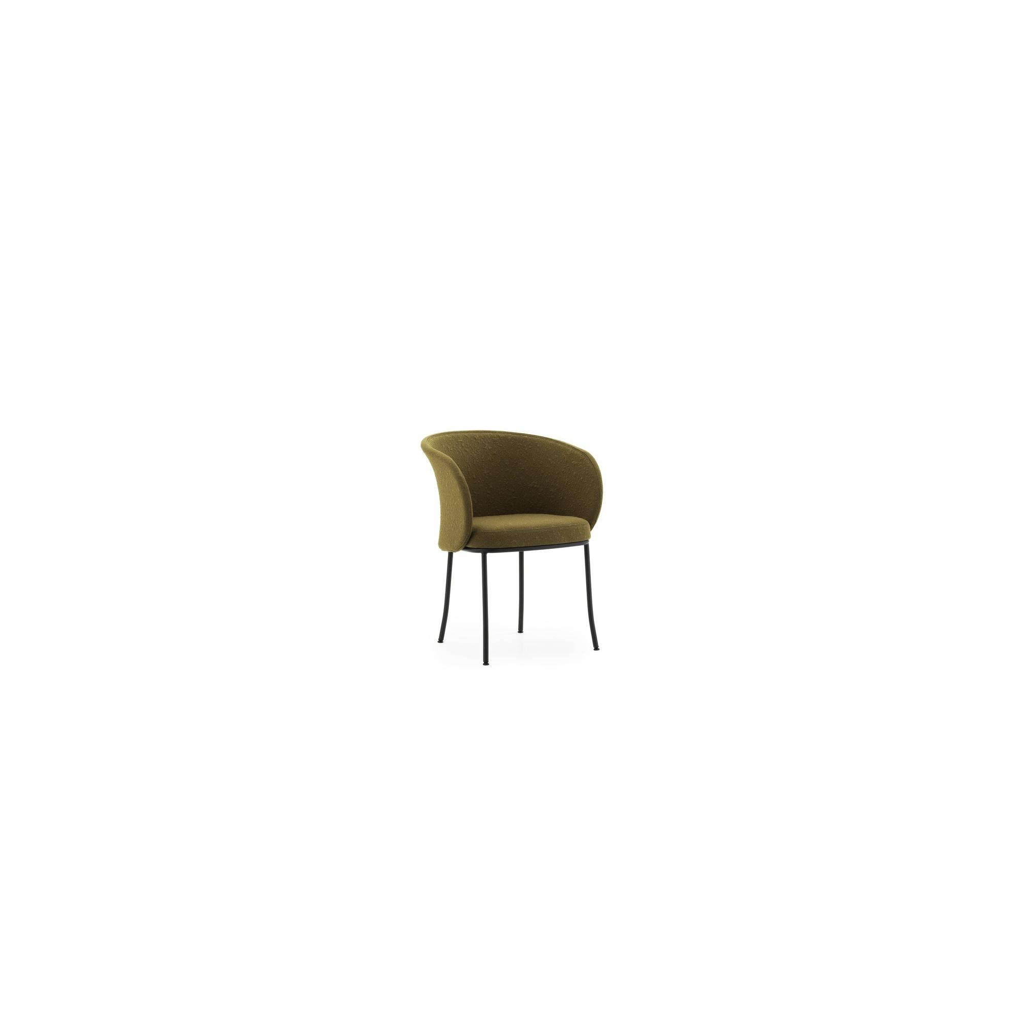 Krzesło do jadalni Normann Copenhagen Knit Czarny/Olive