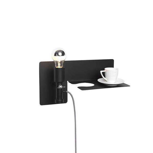 Northern Sunday Wall Lamp Black