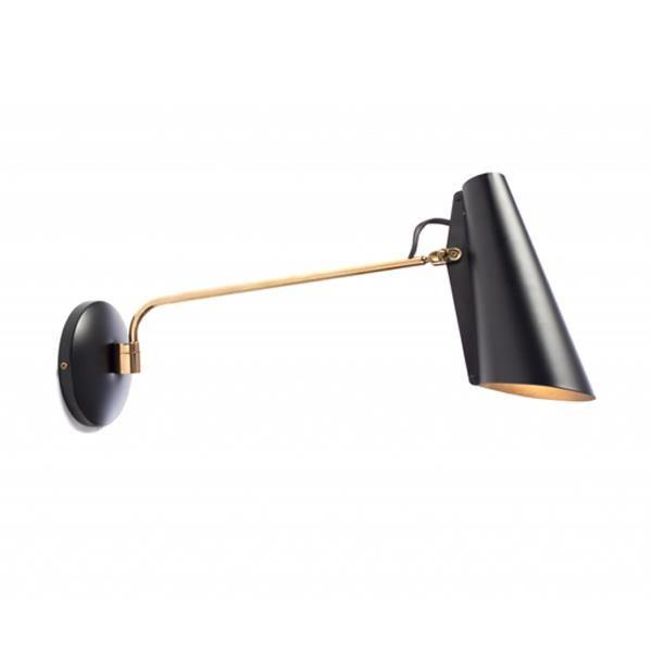 Northern Birdy Wall Lamp Black