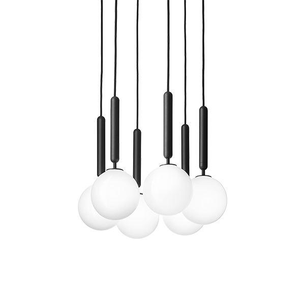 Nuura Miira 6 Pendant Opal White