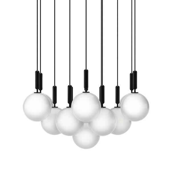 Lustre Nuura Miira 13 Grand Modèle Blanc Opale