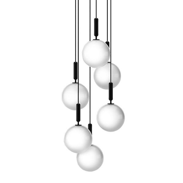 Suspension Nuura Miira 6 Grand Blanc Opale