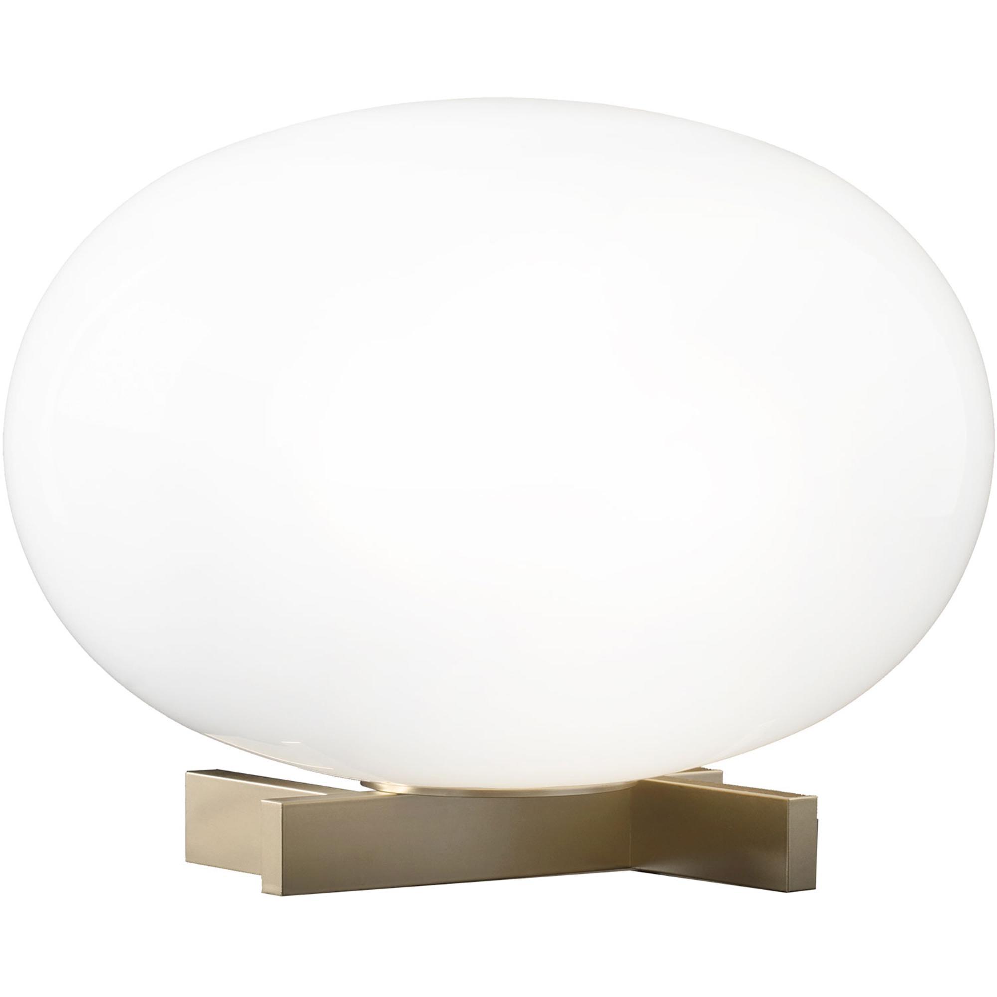 Oluce Alba 265 Table Lamp Satin Brass