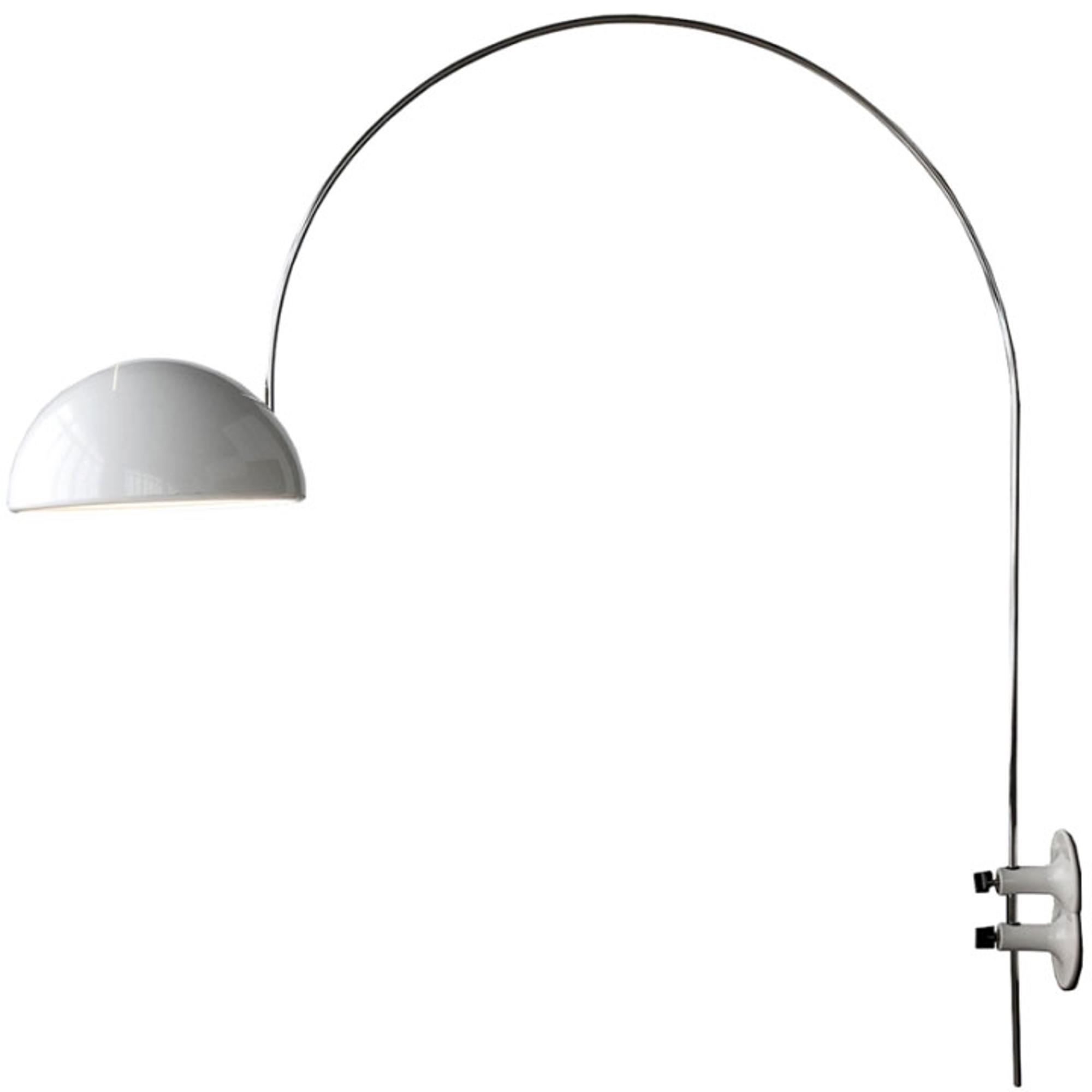 Oluce Coupé 1159R Wall Lamp White