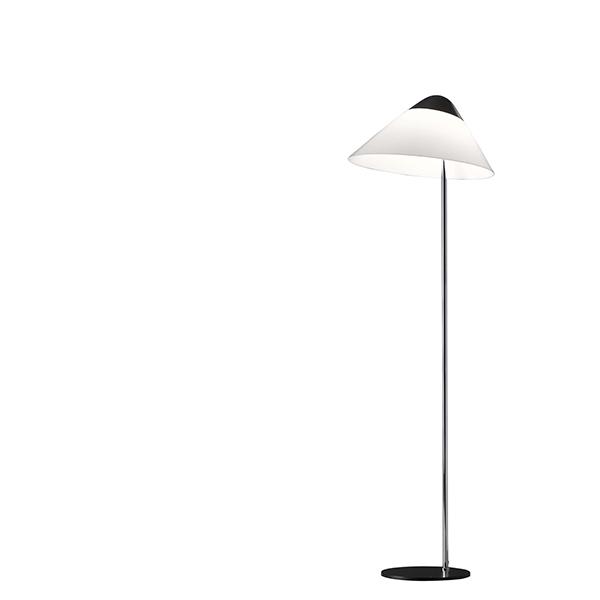 Pandul Opala MIDI Lampa Stojąca Czarna Góra, Czarna Podstawa