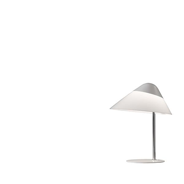 Pandul Opala MINI Lampa Stołowa Biała Góra, Biała Podstawa