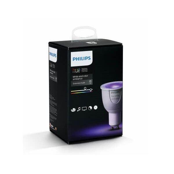 Philips HUE White and Colour 5.7W GU10 Bulb 16 Million Colour