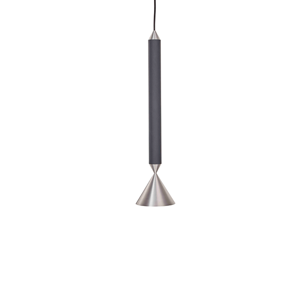 Pholc APOLLO 39 Pendant Black/Polished Aluminium