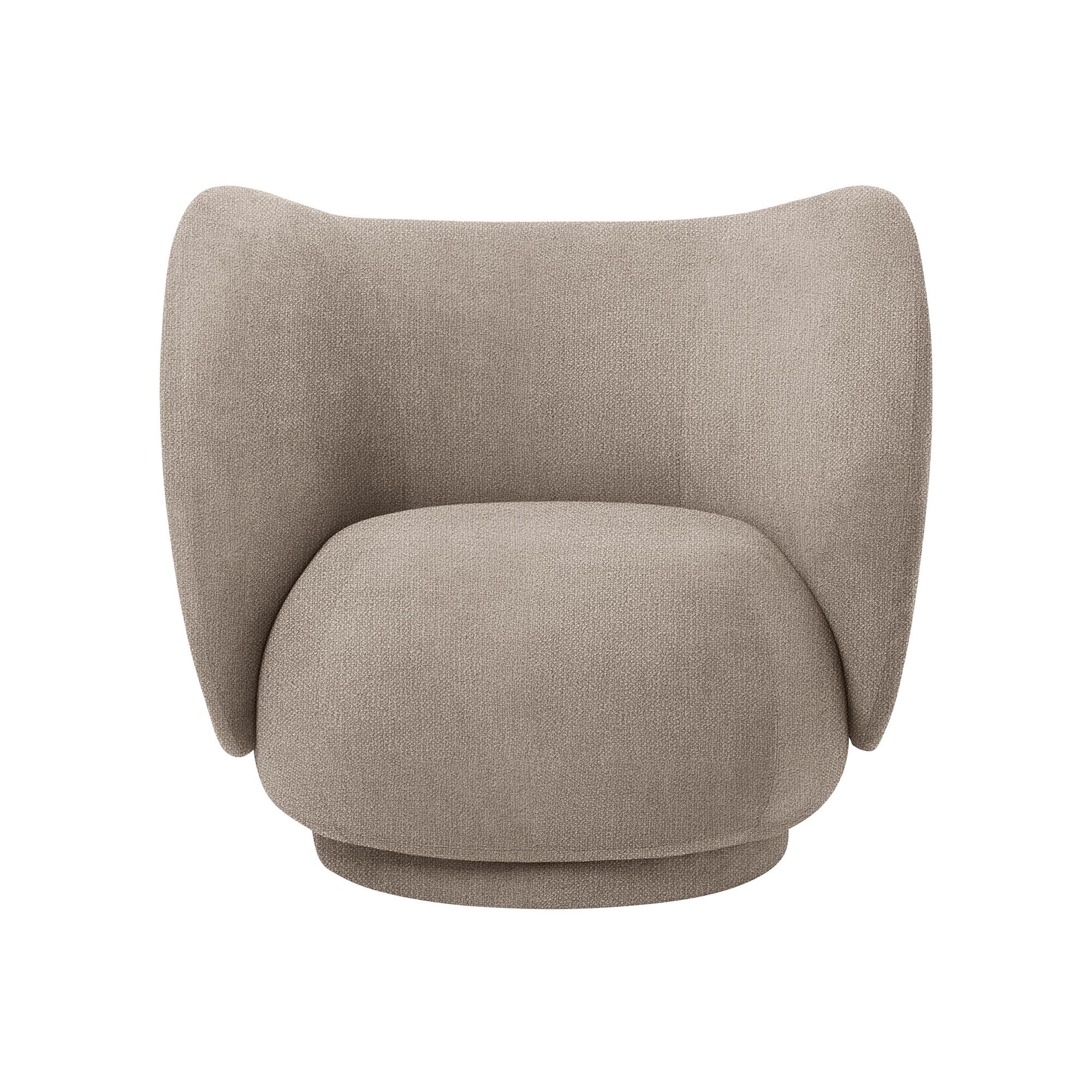 Ferm Living Rico Fauteuil Bouclé Zand