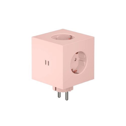 Prise carrée Avolt 2 neuve Rose