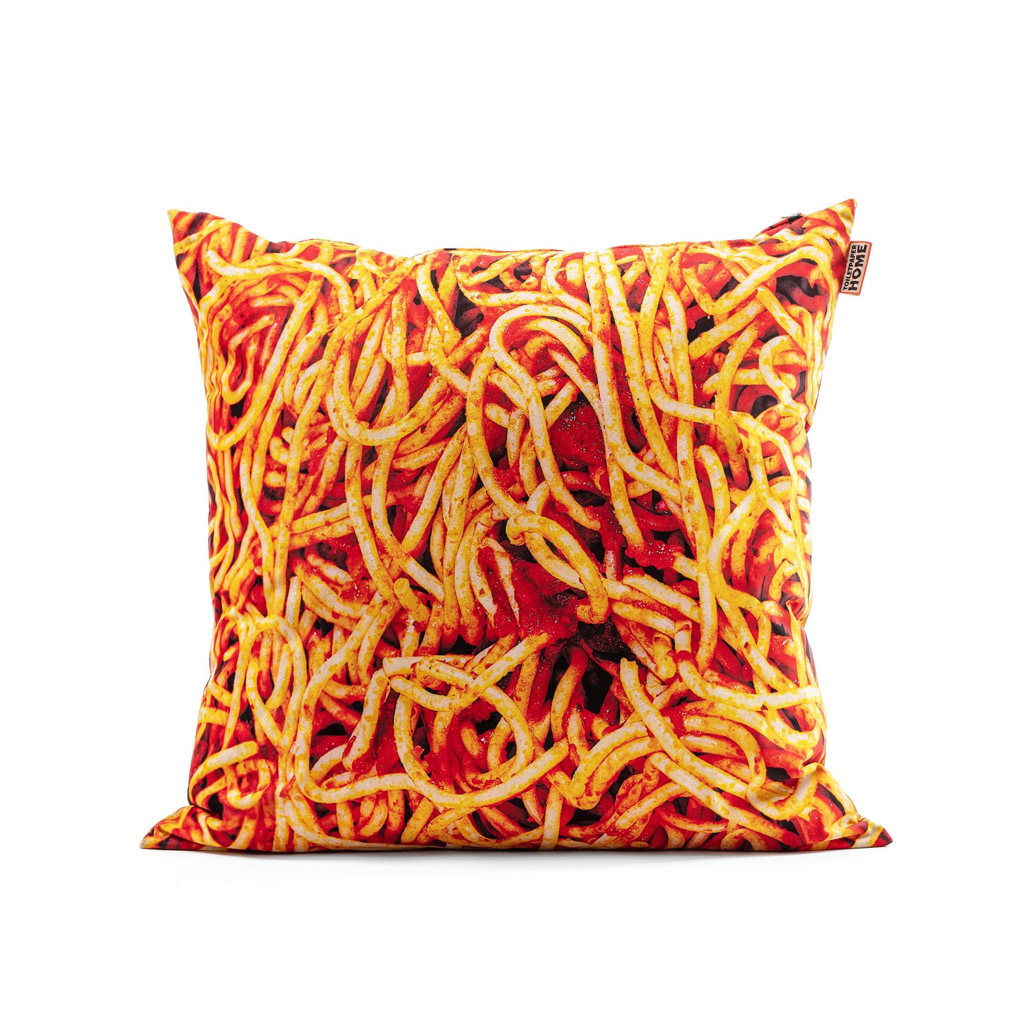 Seletti Toilet Paper Home Pillow Large Spaghetti