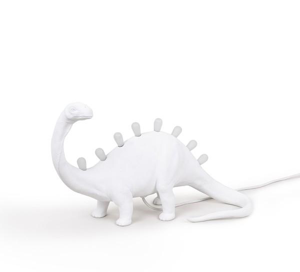 Seletti Jurassic Brontosaurus Lampada Da Tavolo Bianca